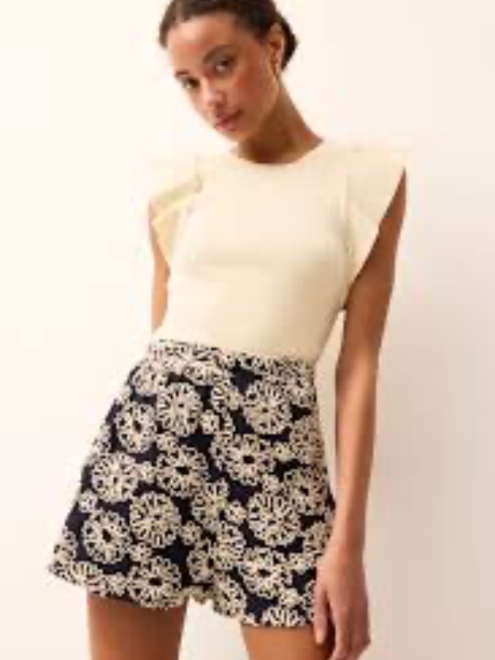 Marie Oliver Rory Ruffle Sleeve Top - Picture 2 of 5